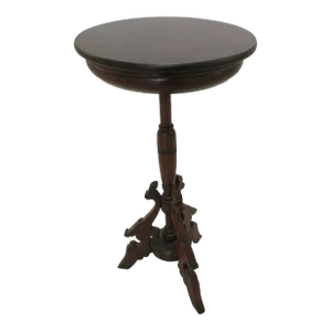 19th Century English Victorian Style Handmade Oval Top Drink Table