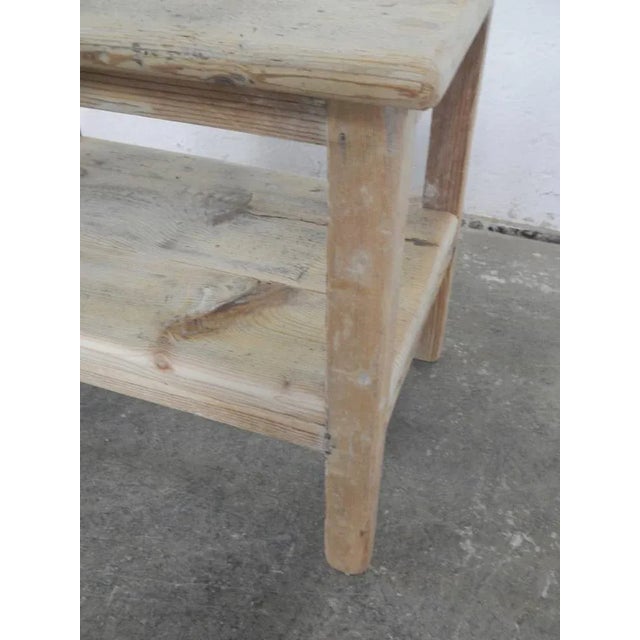 Vintage Spruce Stool, 1960s For Sale - Image 4 of 8