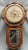 Antique School Clock With Day Hand For Sale - Image 4 of 4