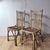 Wood Vintage Italian Bamboo Chairs from Gino & Giada, Set of 2 For Sale - Image 7 of 11