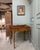 Wood English Console Desk in Pine, 1920s For Sale - Image 7 of 11
