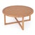 Beige Captiva 39 in. W Round Rattan Coffee Table, Natural Rattan For Sale - Image 8 of 8