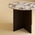 The Dalma is a Calacatta Viola marble and oak dining table, a table scaled for a room and its company. Stone and timber...
