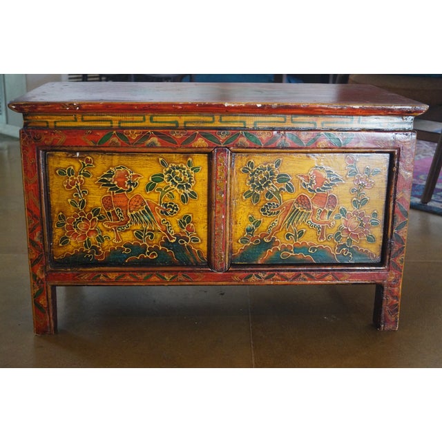 Chinese Early 20th Century Tibetan Meditation Altar Table For Sale - Image 3 of 13