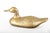 Mid 20th Century Vintage Weighted Cast Brass Duck Form Door Stop For Sale - Image 5 of 7