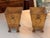 French Pair of Tole Planters With Lion Mask Handles For Sale - Image 3 of 10