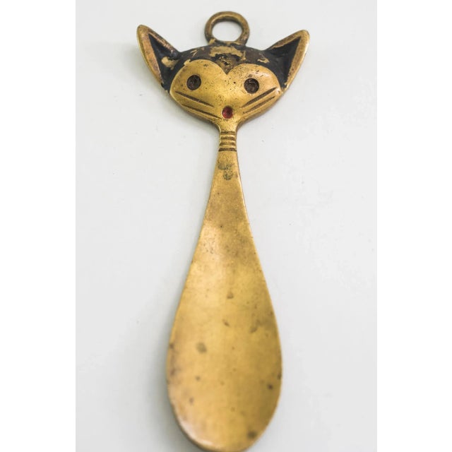 1950s Decorative Shoehorn by Walter Bosse for Herta Baller, 1950s For Sale - Image 5 of 5