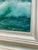 Nautical Vintage Signed Y. Keller Seascape Oil Painting, Framed Crashing Waves For Sale - Image 3 of 6