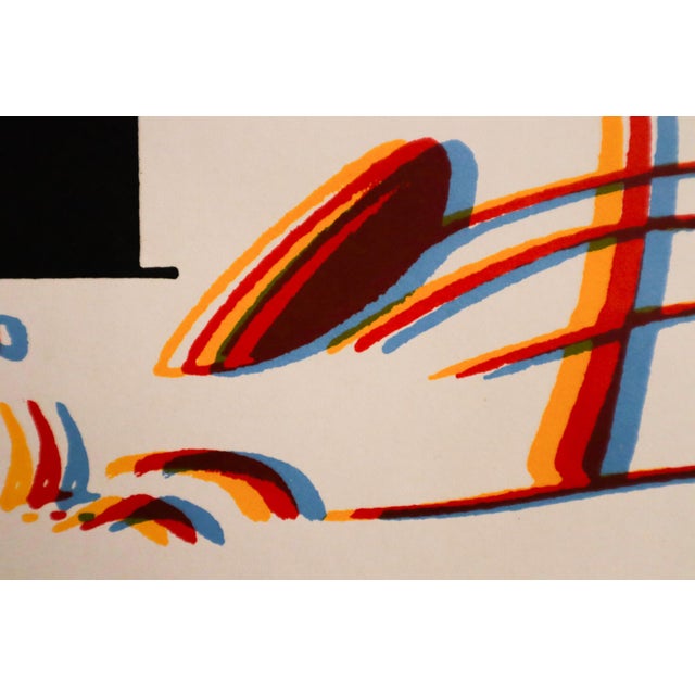 1974 French Exhibition Poster, Pol Bury at Galerie Maeght For Sale - Image 4 of 4