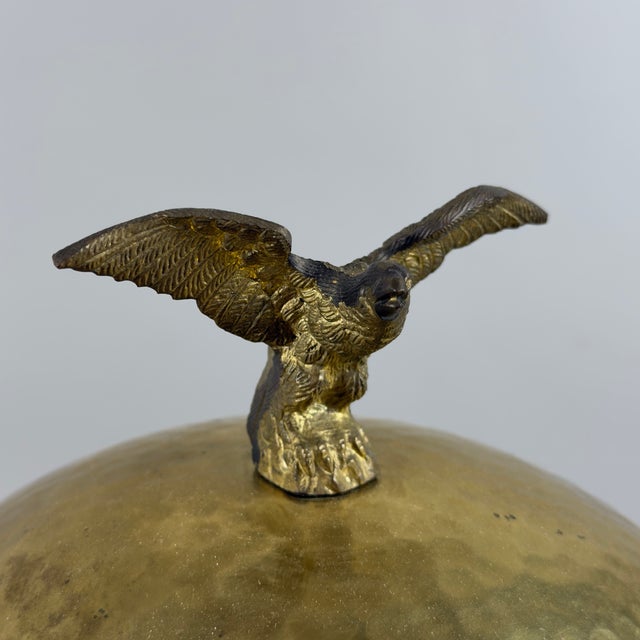 Victoria Arduino Espresso Machine in Hammered Brass, 1960 For Sale - Image 10 of 16