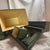 Circa 2000 Dransfield & Ross Faux Shagreen Leather Classic Desk Set in Forest Green- 6 Pieces For Sale - Image 4 of 12
