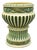 Antique Roseville Corinthian Pattern Jardiniere Planter Pot & Rare Low Pedestal For Sale