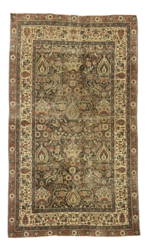 Antique Turkish Sivas Rug, 03'07 X 06'00