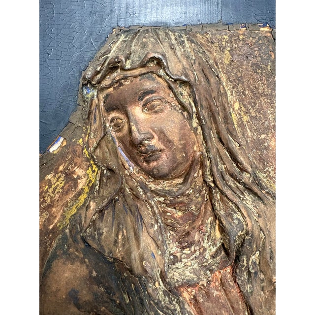 Italian Renaissance 16th Century Terracotta Relief Sculpture For Sale - Image 9 of 9