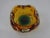 Amber and Green Murano Glass Ashtray, Italy, 1960s For Sale - Image 15 of 15