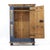 Antique Rustic Farmhouse Painted Bridal Cabinet, 1863 For Sale - Image 12 of 16