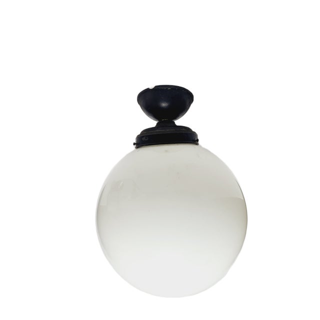 Art Deco Pending Lamp, Czechoslovakia, 1950s For Sale - Image 9 of 9