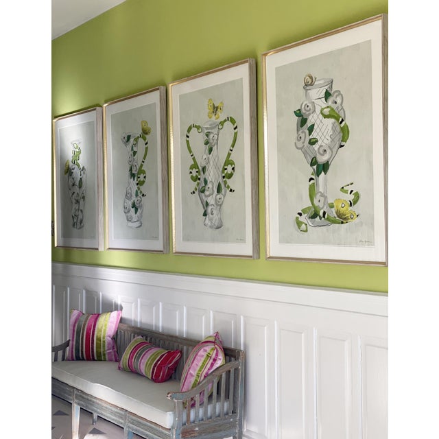 Realism Palace Walls Jar, Set of 4 For Sale - Image 3 of 7