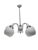 Art Deco Style Chandelier, Poland, 1970s For Sale - Image 9 of 9