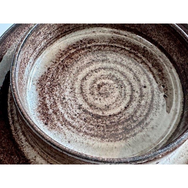 Handmade Ceramic Butter Dish from Serocka, Germany, 1970s For Sale - Image 4 of 9