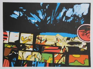 John Hultberg, Fragments of a Dream, Serigraph