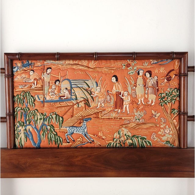 English John Widdicomb Headboard, u.s.a., 1980s. Two Available For Sale - Image 3 of 5