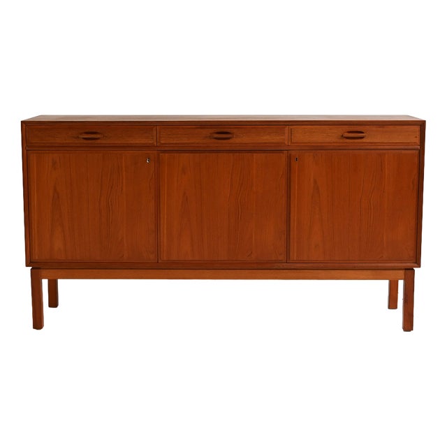 Scandinavian Teak Sideboard, 1960s For Sale