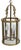 Louis XVI Style Brass Lantern Pendant Light, 1930s For Sale