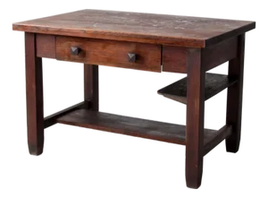 Antique Mission Oak Desk