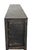 3 Door Black Farmer's Sideboard For Sale - Image 9 of 14