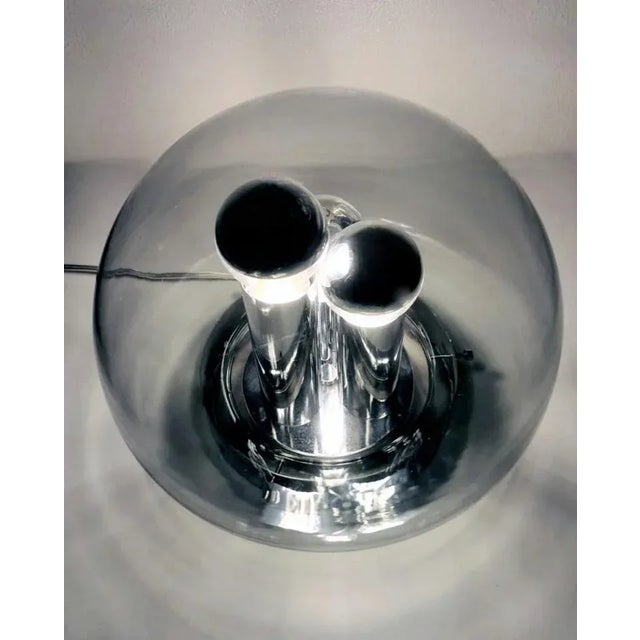 1960s Space Age German Ball Table Lamp in the style of Doria-Werk, 1963 For Sale - Image 5 of 13