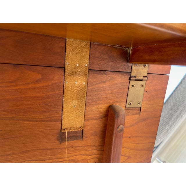 1953 Stickley Cherry Drop-Leaf Table For Sale - Image 11 of 13