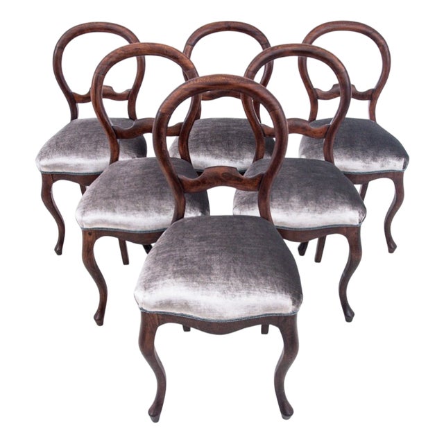 Antique Chairs, Northern Europe, 1880s, Set of 4 For Sale