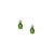 Natural Tourmaline Diamond Earrings 14k Gold 1.87 TCW Certified For Sale In New York - Image 6 of 11