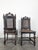 Louis XIII Style Chairs in Twisted Caned Oak, Set of 2 For Sale - Image 3 of 11