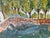 1960's I. Malvin Impressionist Landscape Oil Painting on Masonite Board - Framed For Sale - Image 10 of 12