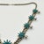 1960s Vintage Southwestern Zuni Native American Sterling & Turquoise Squash Blossom Beaded Necklace, 27” For Sale - Image 6 of 12