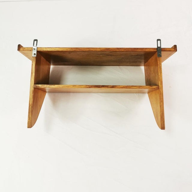 Modern German Wall Shelf, 1960s For Sale - Image 11 of 14