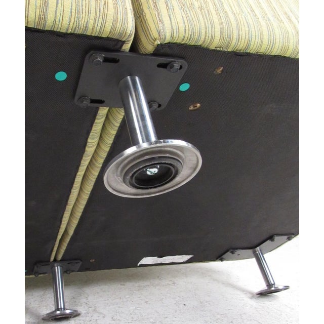 Modern Booth Style Sofa For Sale - Image 9 of 13