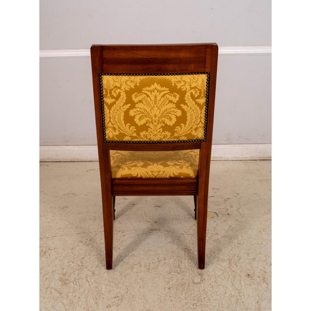 Henredon Set of 8 Henredon Mahogany Louis XVI Style Dining Chairs For Sale - Image 4 of 18