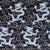 Schumacher Bixi Velvet Fabric in Midnight Blue For Sale