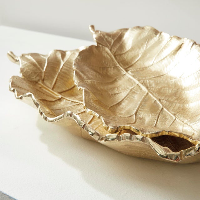 Early 21st Century Alegra Grand Leaf Tray For Sale - Image 5 of 5