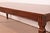 Baker Furniture French Regency Louis XVI Carved Walnut Coffee Table or Cocktail Table, Newly Refinished For Sale - Image 10 of 15
