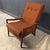 Auburn Mid 20th Century Rust Colored Danish-Style Lounge Chair For Sale - Image 8 of 12