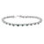 Say it vintage-styled, glamorous, or sparkling - this fabulous diamond tennis bracelet has it all. Crafted of rich 14...