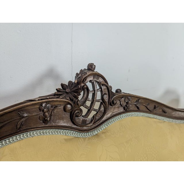Napoleon III Walnut Living Room Set, Set of 5 For Sale - Image 6 of 11