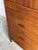 Wood Mid 20th Century In Style of Richard Artschwager Walnut Gentleman’s Chest Mid Century Modern Tall Dresser Cabinet For Sale - Image 7 of 10