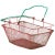 Mid-Century Red Metal Shopping Basket, 1960s For Sale - Image 4 of 4