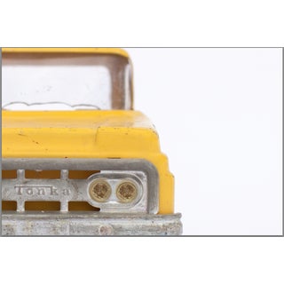 Close Up Yellow Truck Facing Forward Photograph For Sale