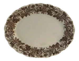 Booths “Vine & Wheat” Large Platter